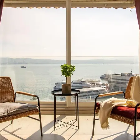 Missafir Exceptional Flat With Fascinating Sea View In Izmir * 伊兹密尔
